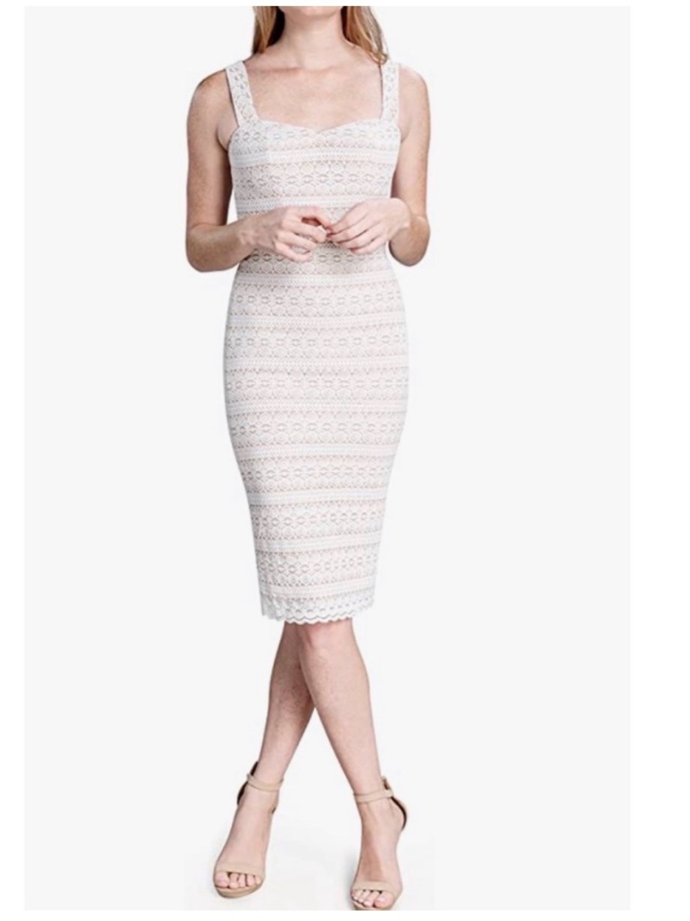 ❗️FINAL❗️ 🆕 DRESS THE POPULATION Nicole Sweatheart Bodycon Dress 🔴🔴